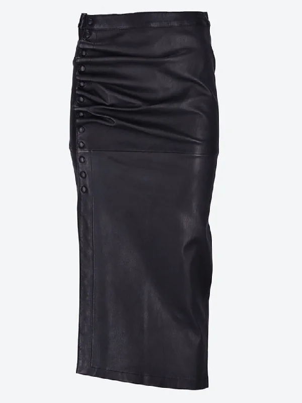 Grand Opening Sale Stretch leather skirt