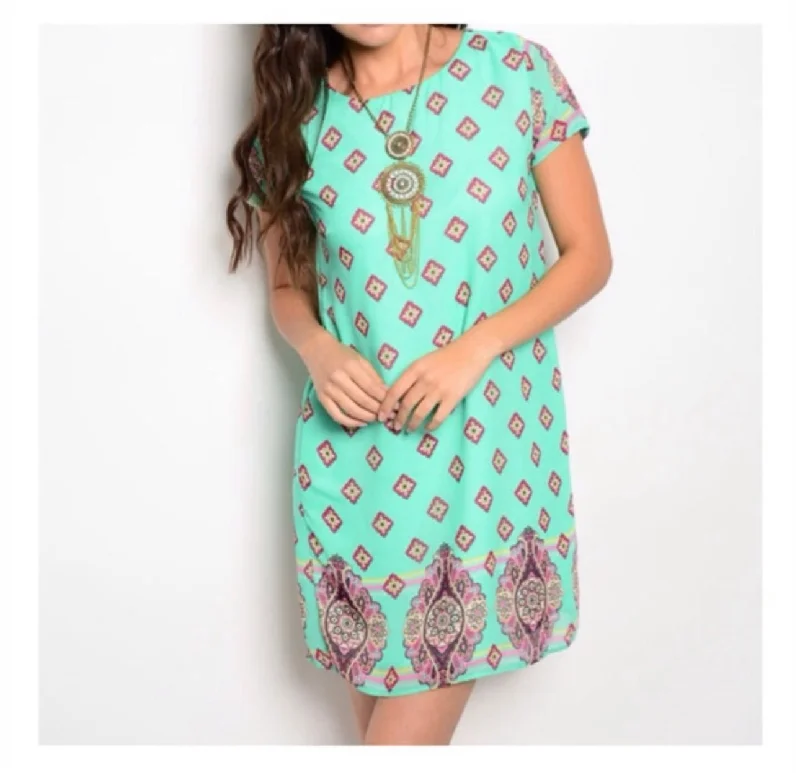 Blowout Sale Mint to be Paisley Dress