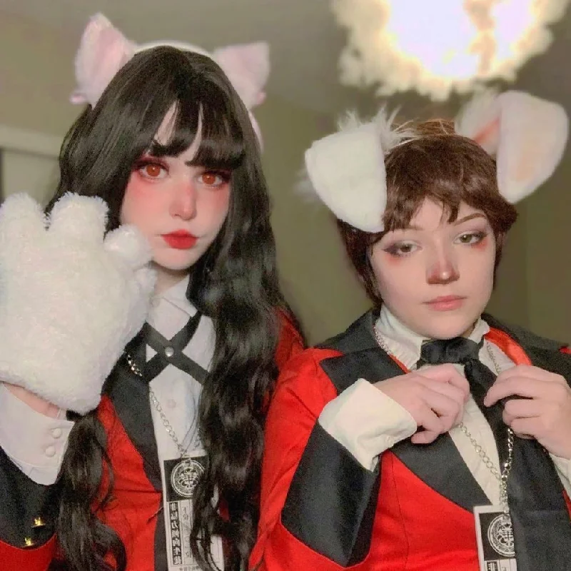 Seasonal Clearance Cute cosplay cat four piece set yv42229