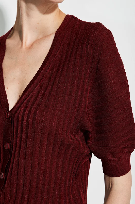 Instant Discount Kesi Cardigan in Mahogany