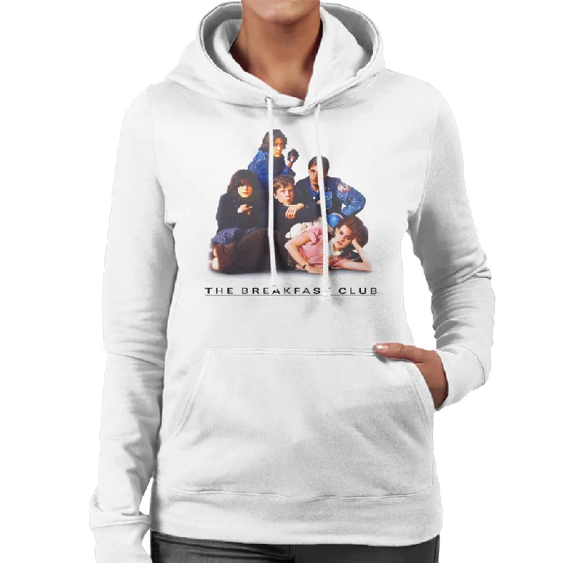Mega Sale The Breakfast Club Classic Photo Of Characters Women's Hooded Sweatshirt