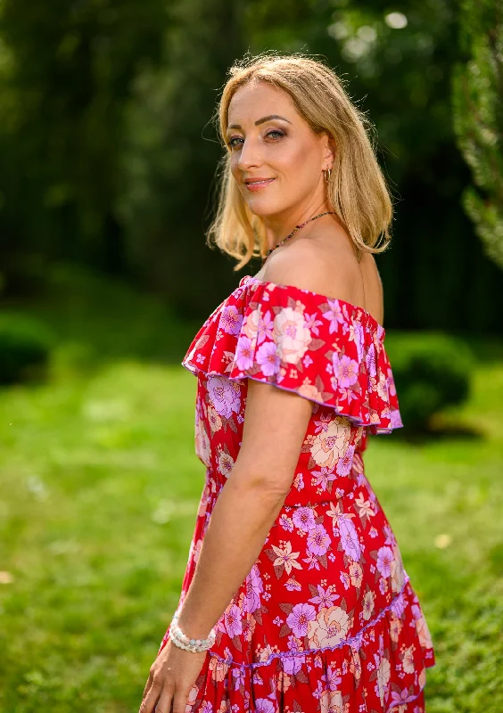 Price Drop Lolita Maxi Red Dress