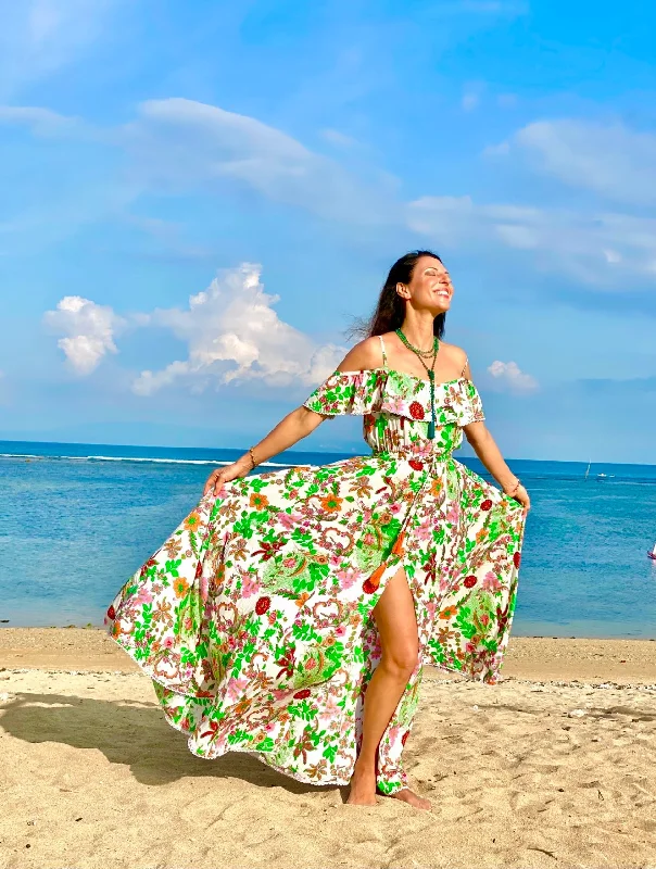Referral Discount Margarita Flowers Garden Dress