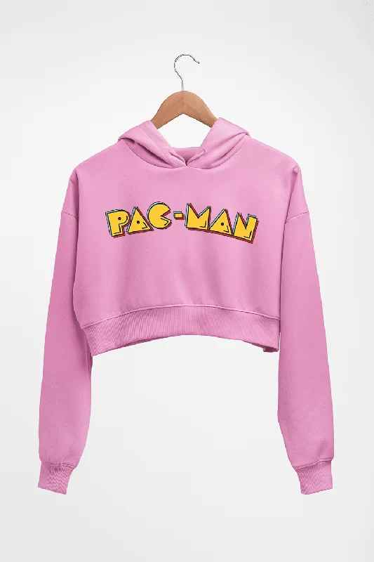 Unmissable Offer Pacman Crop HOODIE FOR WOMEN