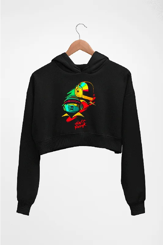 The Best Prices Daft Punk Crop HOODIE FOR WOMEN