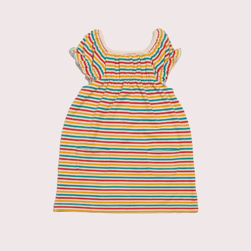 Sale Event Rainbow Striped Interlock Playdays Dress
