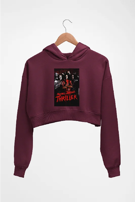 Members Only Thriller Crop HOODIE FOR WOMEN