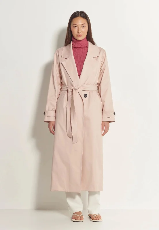 Special Discount Dana Trench - Pink Clay