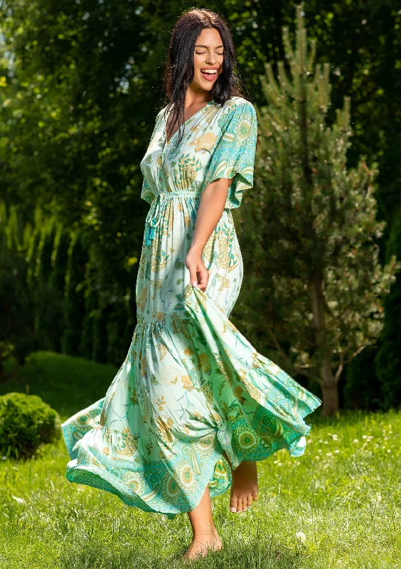 Huge Savings Katty Mint Plus Dress