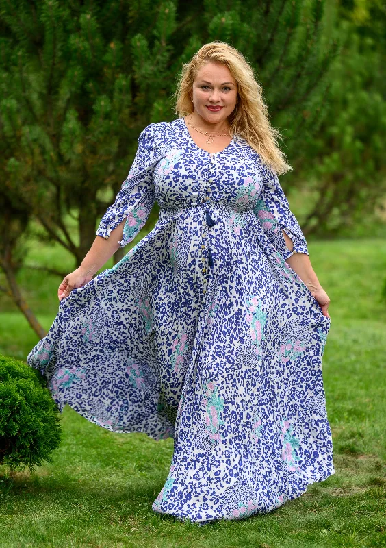 Final Sale Isabella Puma Roses Plus Dress