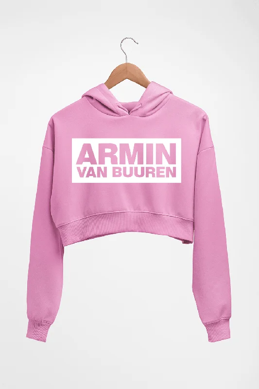 Price Rollback Armin Van Buuren Crop HOODIE FOR WOMEN