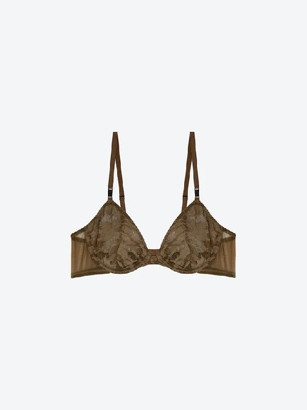 Today Only DIESEL x SAVAGE FENTY - CAMO LACE PLUNGE BRA