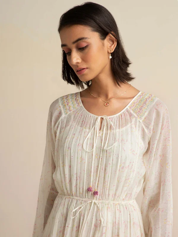 Massive Deals Peach Tree Maxi Dress