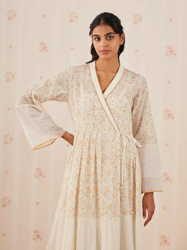 Best Deals Peaceful Mornings Wrap Maxi Dress